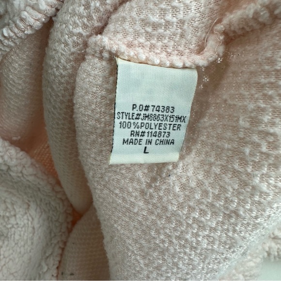 Chance or Fate Womens Deep Pile Crewneck SNOW WAY Sequins Pullover Sweater SZ L - Picture 4 of 6